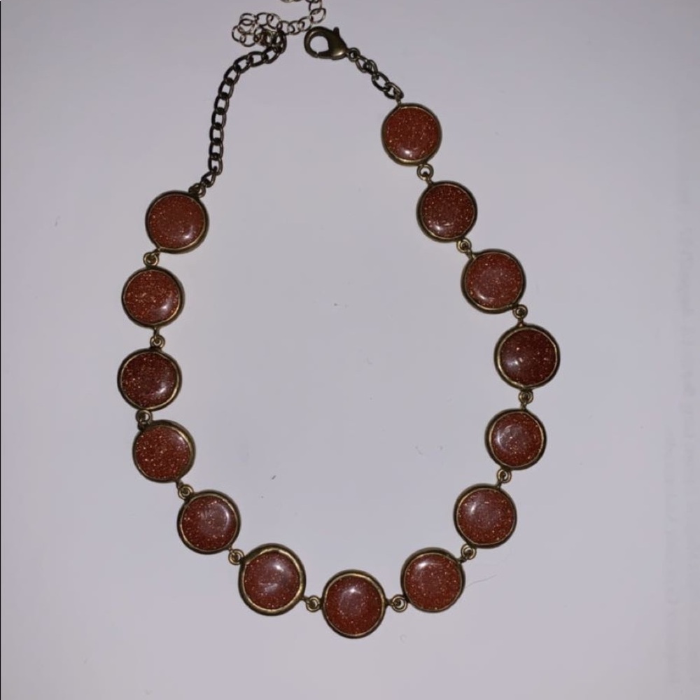 Chunky choker necklace from Anthropologie